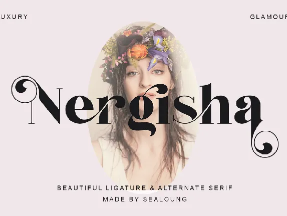 Nergisha font