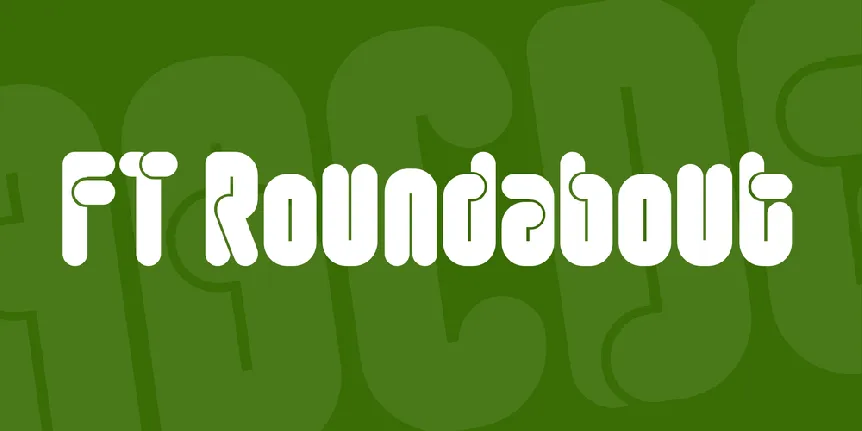 FT Roundabout font