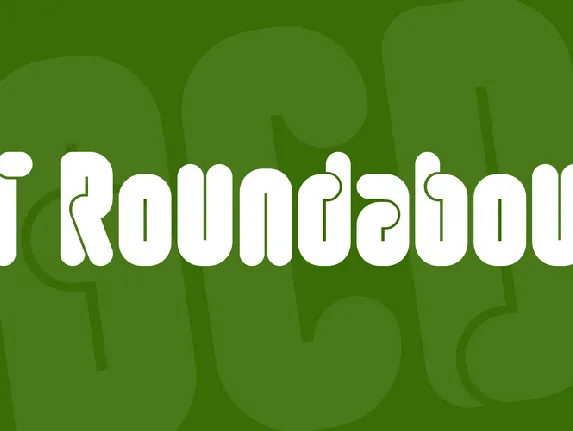 FT Roundabout font