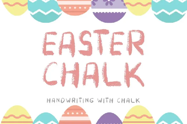 Easter Chalk font