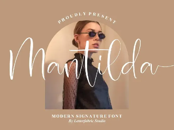 Mantilda font