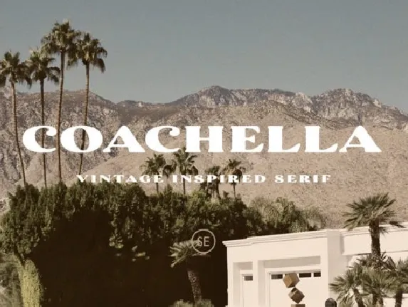 Coachella font