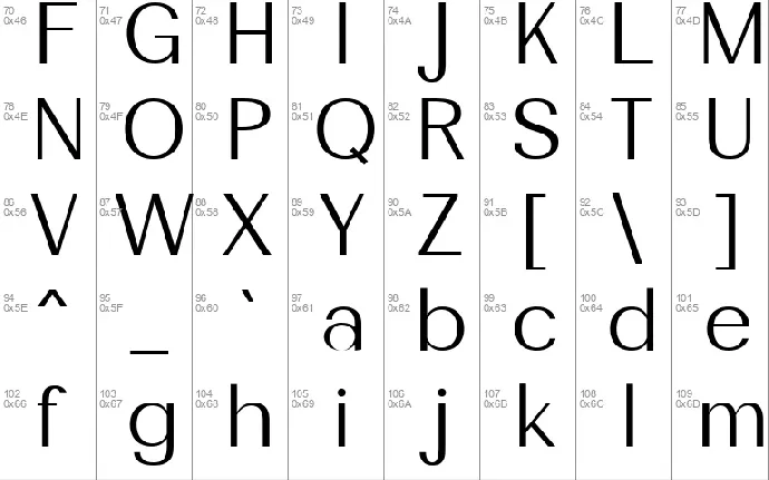 Diamend font