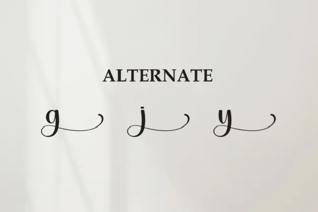 Angelic Script font