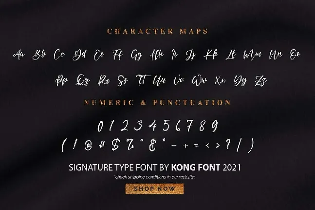 Black Gemstone font