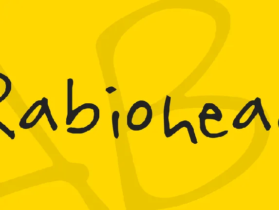 Rabiohead font