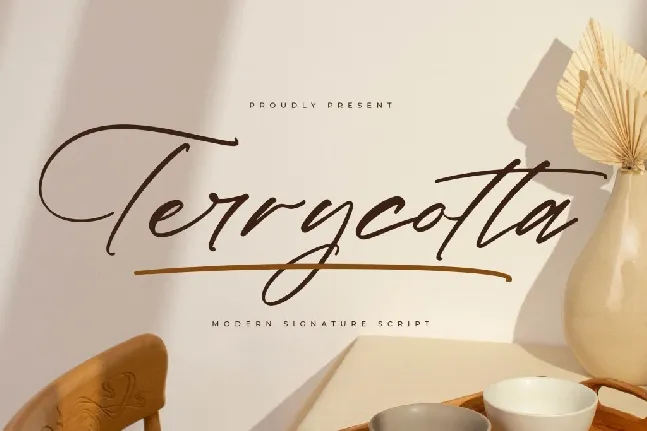 Terrycotta DEMO VERSION font