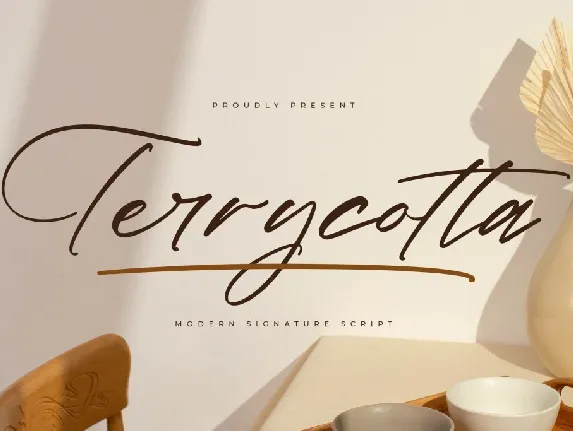 Terrycotta DEMO VERSION font