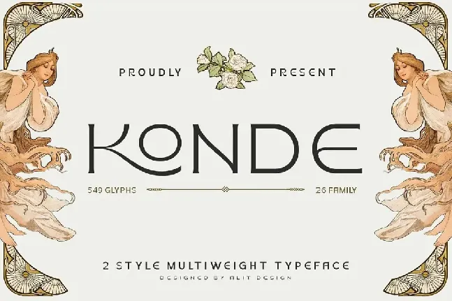 Konde font