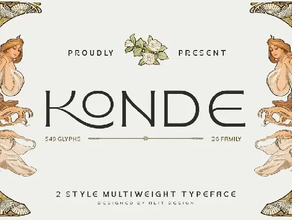 Konde font