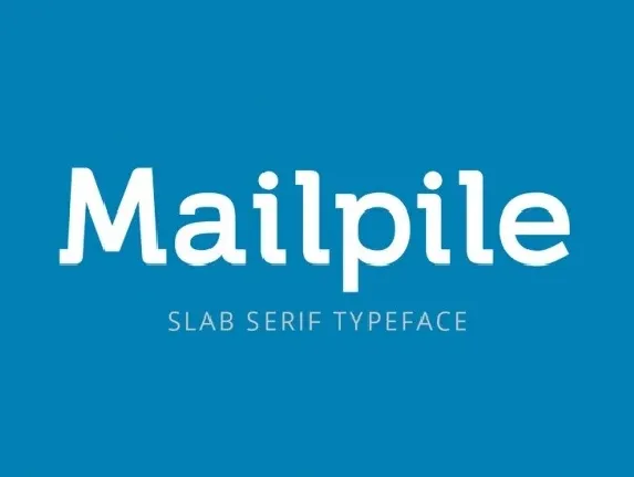 Mailpile font