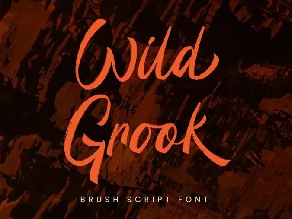 Wild Grook font