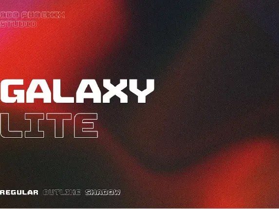 GalaxyLite font