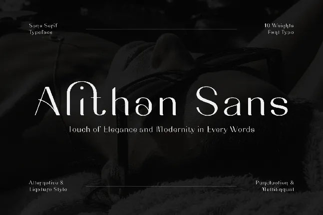 CF Alithan Sans Demo font