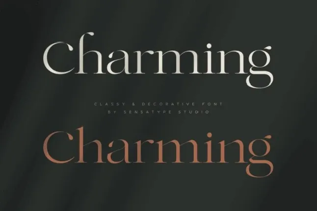 Charming Serif font