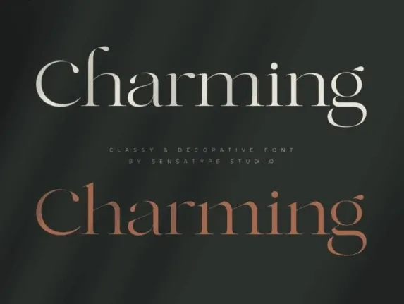 Charming Serif font