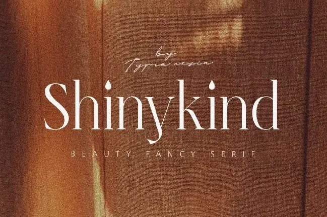 Shinykind font