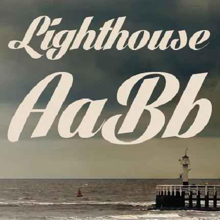 Lighthouse Personal Use font