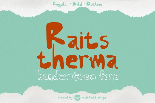 Raits Therma font