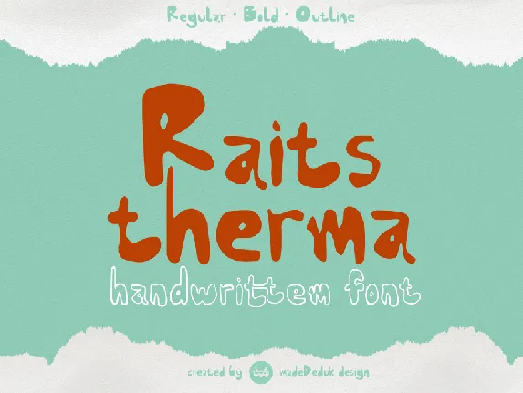 Raits Therma font