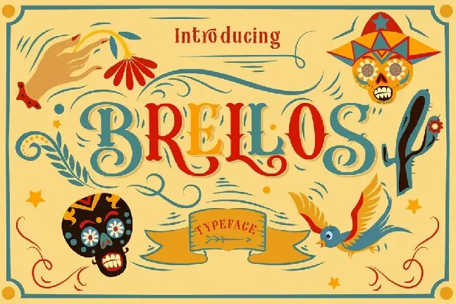 BRELLOS font