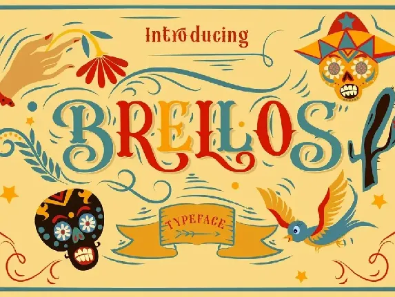 BRELLOS font