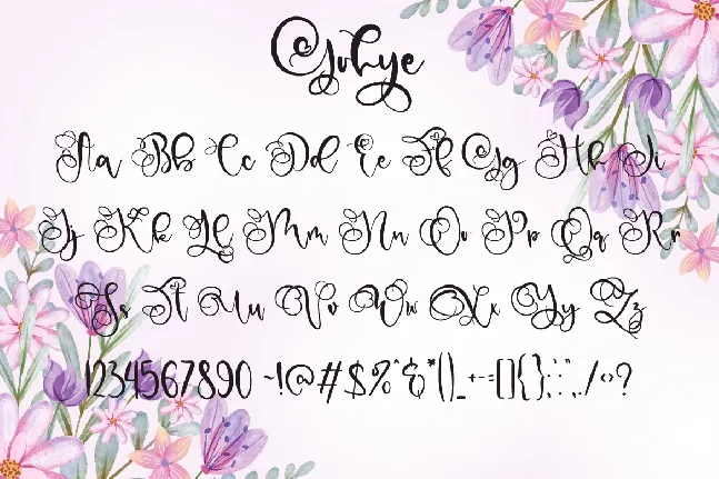 Gohye Personal Use Only font