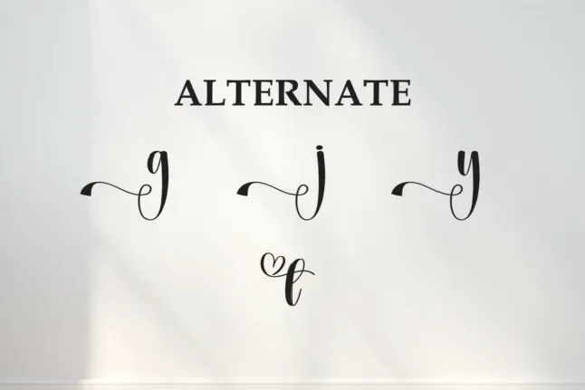 Lately Script font