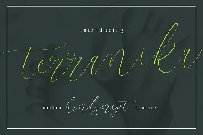 Terranika Handwriting font