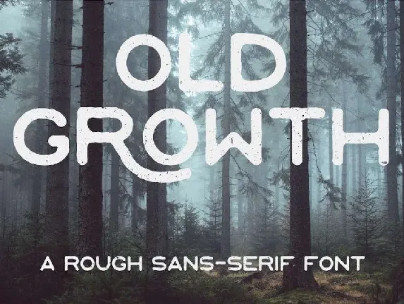 Old Growth font