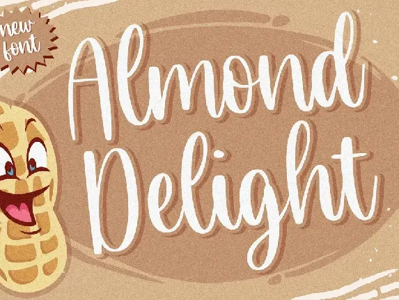 Almond Delight font