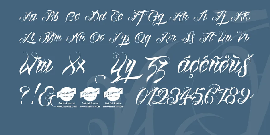 Lina Script Demo font