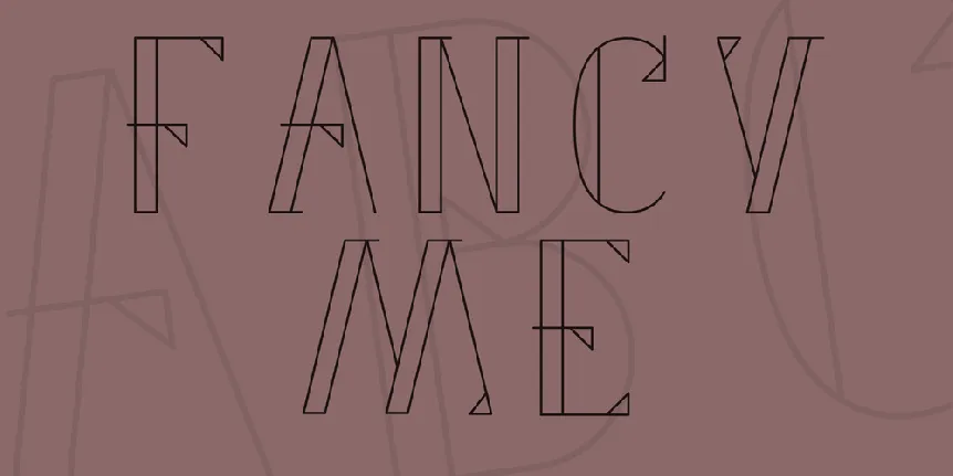 Fancy Me font