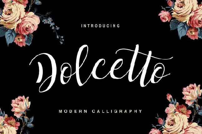 Dolcetto Script font