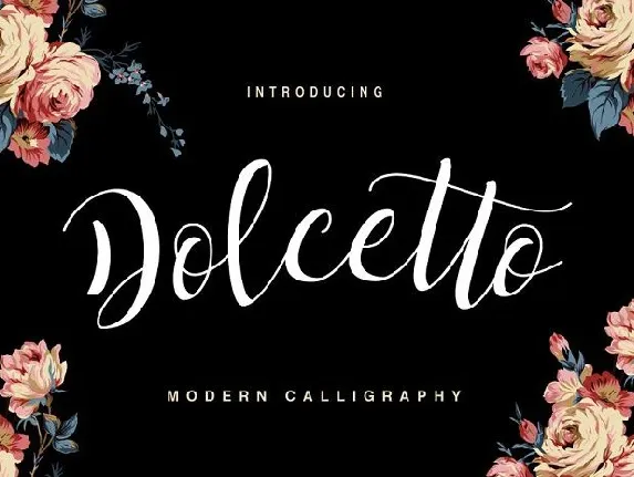 Dolcetto Script font