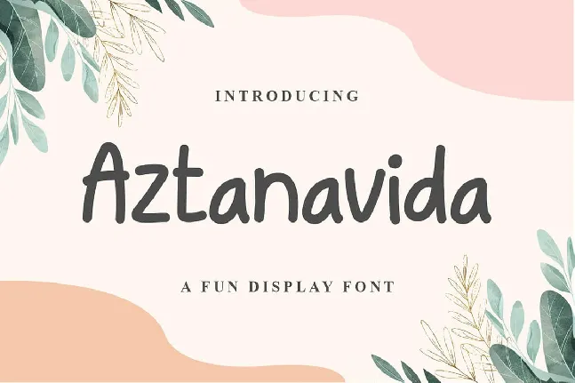 Aztanavida font