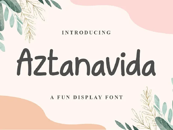 Aztanavida font