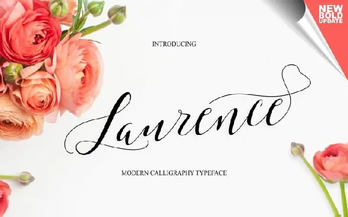 Laurence Calligraphy font