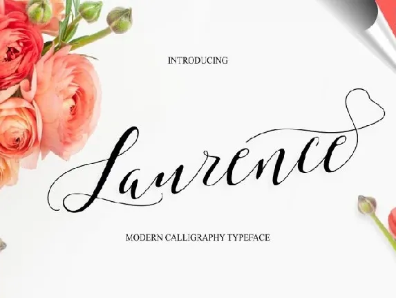 Laurence Calligraphy font