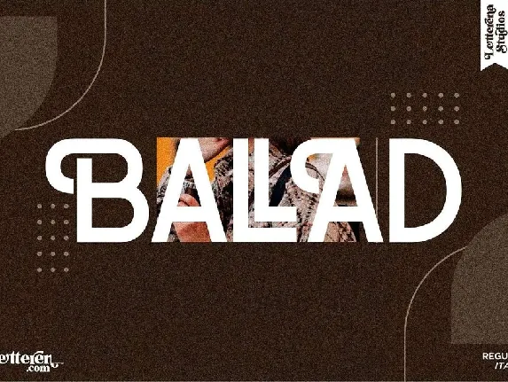 Ballad font