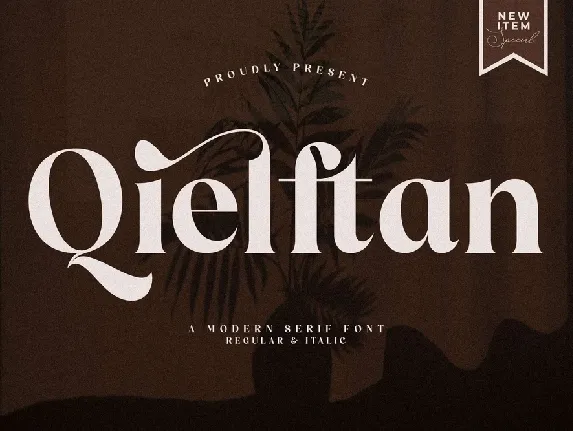 Qielftan font