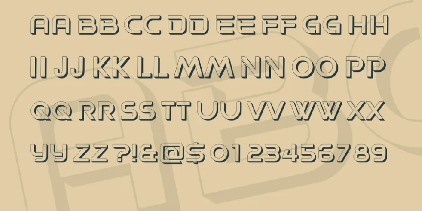 Progress font