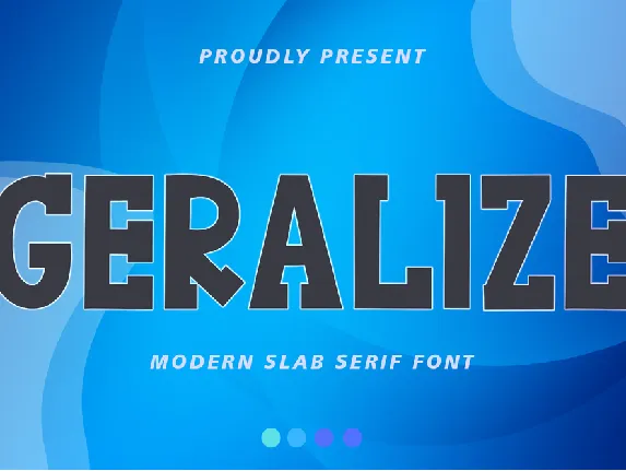 Geralize font