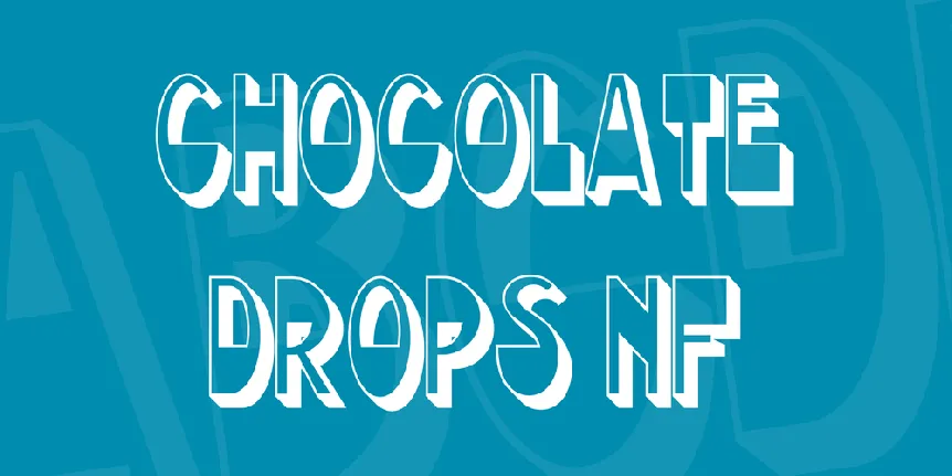 Chocolate Drops NF font