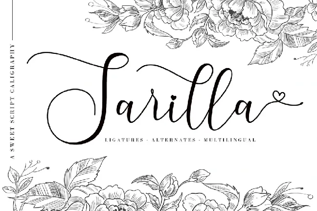 Sarilla font