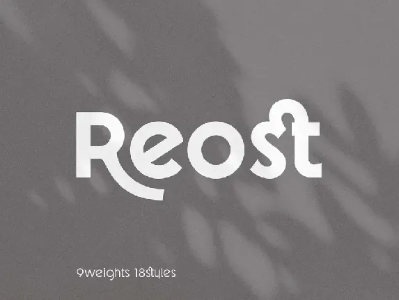 Reost Family font