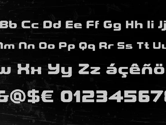 A*SPACE HEAVY font