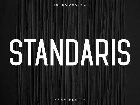 Standaris Family font