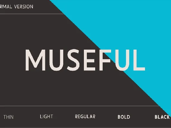 Museful font