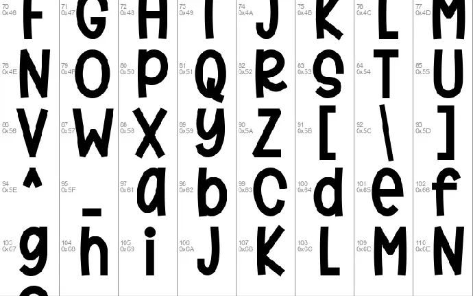 Scary Girls font